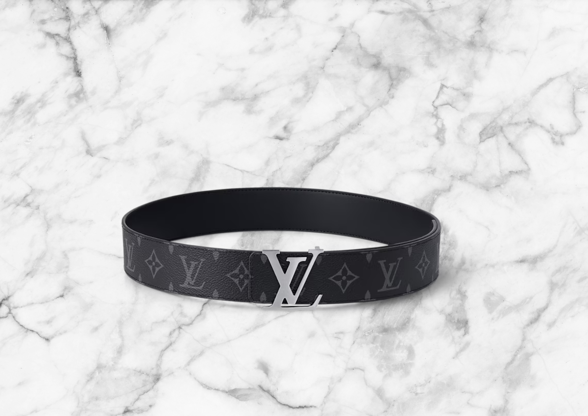 black and silver - Lv Designer Men's Belt